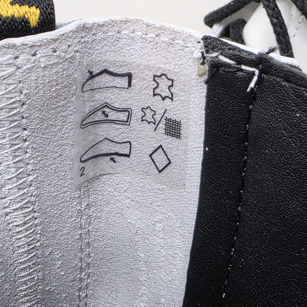 Dr Martens Jadon White Leather Ankle Platform Boots Men Size US 6 Women 7 New - Picture 9 of 11